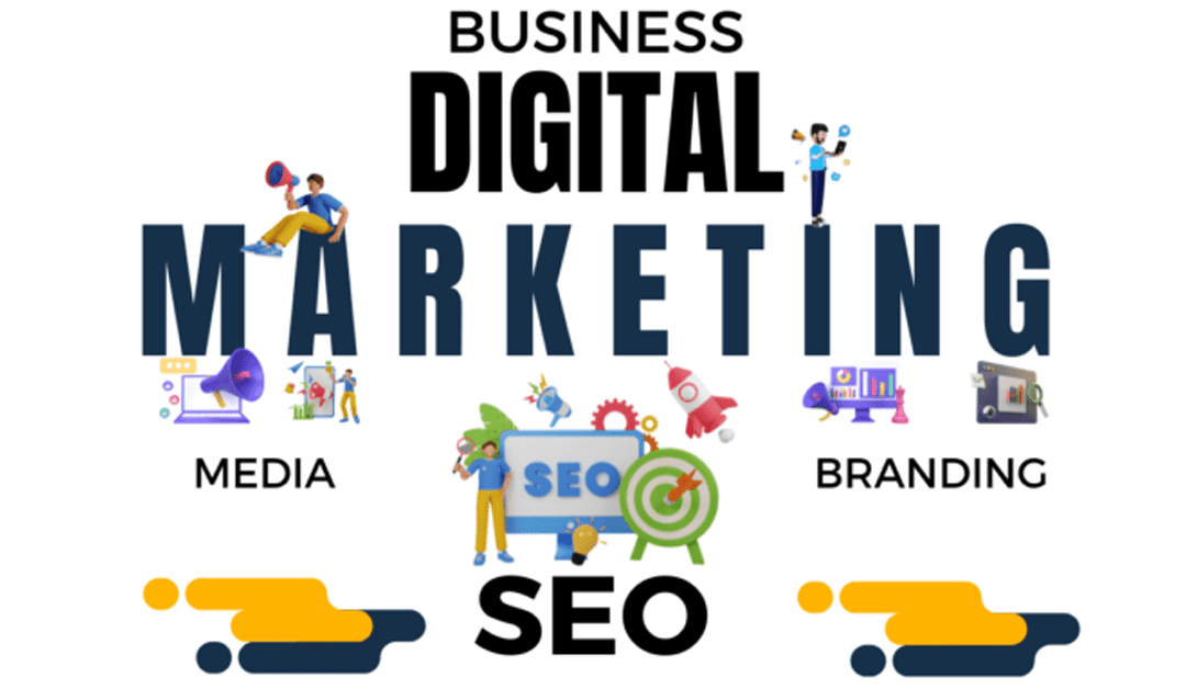 All the aspects of digital marketing visualized.